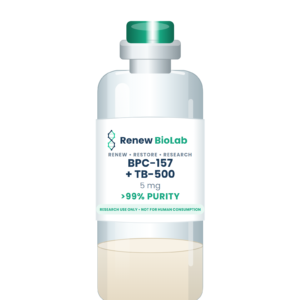 BPC-157 plus TB-500 vial, For Research Use Only