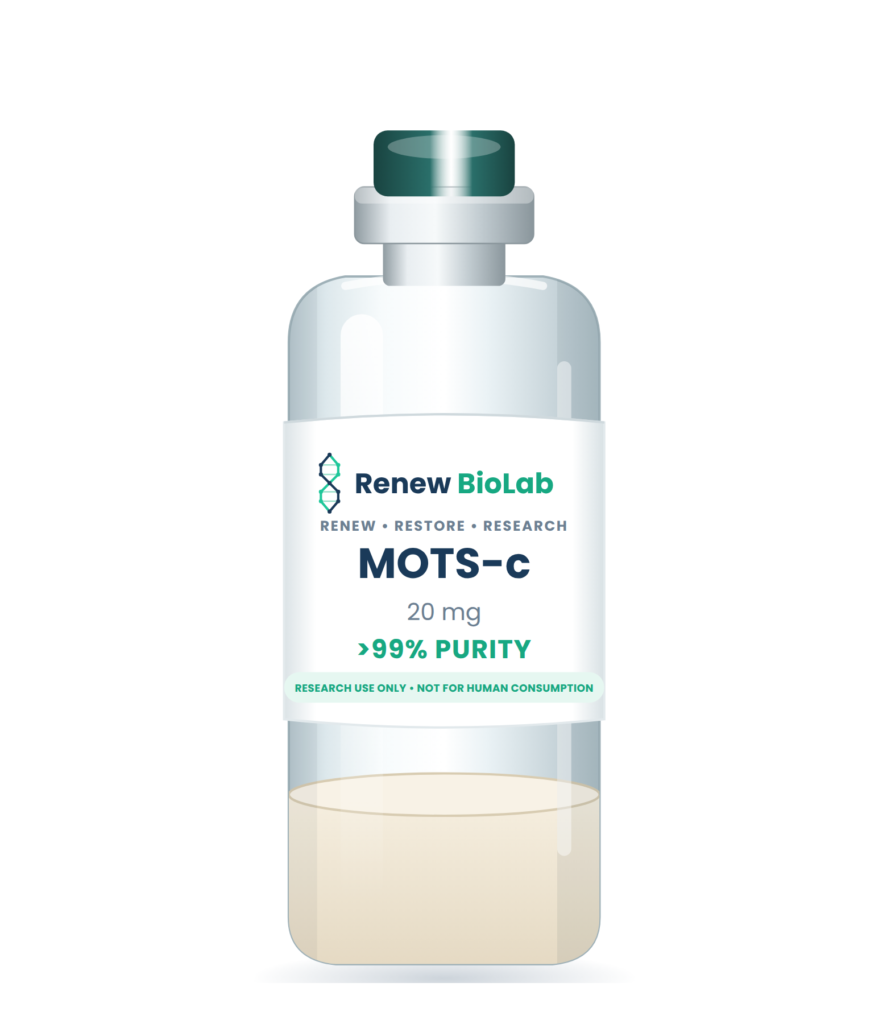 MOTS-c 20 mg vial, For Research Use Only